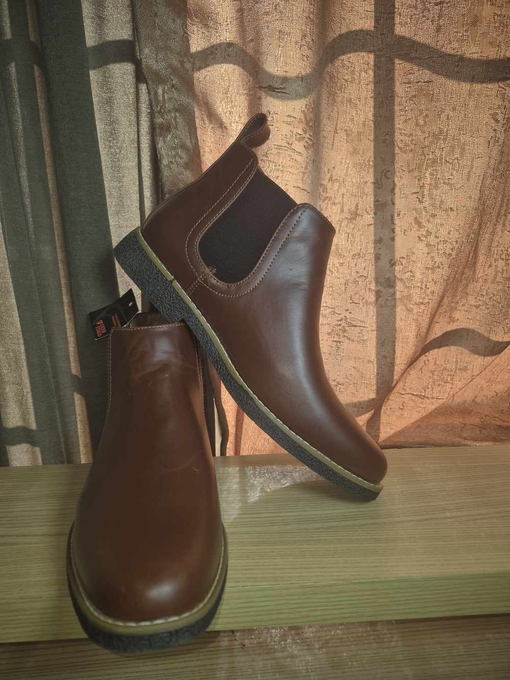 Deer Stags Men's 7M Brown Zane Boots